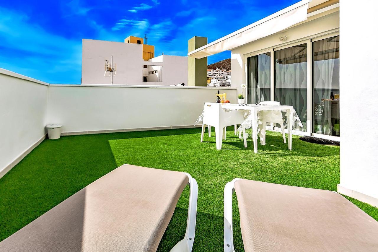 Luxury Penthouse Sea View, Los Cristianos Daire Los Cristianos  Dış mekan fotoğraf